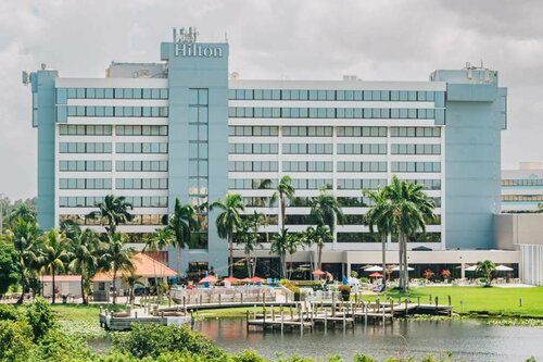 Hilton Palm Beach PBI, Забронировать Отель Уэст-Палм-Бич Palm Beach County