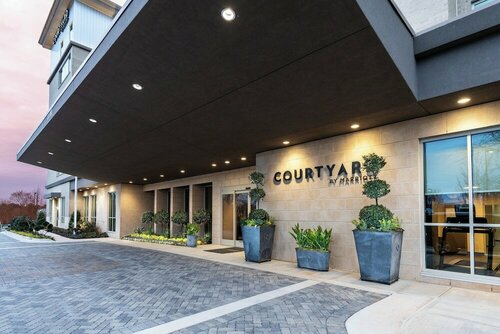 Courtyard by Marriott Atlanta Alpharetta/Avalon Area, Reserva ahora Hotel Hoteles en Alpharetta con aparcamiento, Aparcamiento