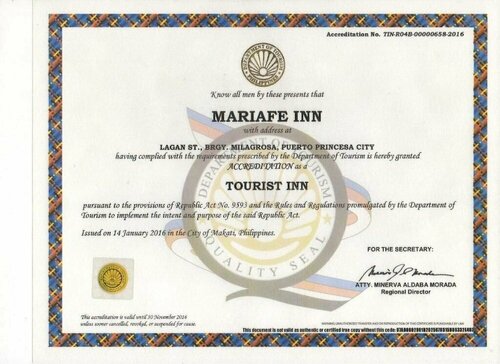 Mariafe Inn, Забронировать Отель «постель и завтрак» Отели Puerto Princesa City с парковкой, Парковка