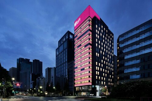 Aloft by Marriott Tokyo Ginza, Забронировать Отель Отели Токио 4 звезды, рядом с Fuji Photo Gallery Ginza, 4*