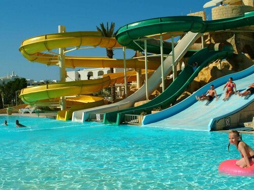Houda Golf Beach & Aquapark, Забронировать Отель Отели Монастир 3 звезды, рядом с Golf Palm Links Monastir, 3*