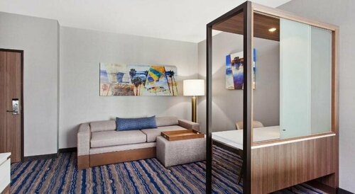 SpringHill Suites by Marriott Huntington Beach Orange County, Забронировать Отель Хантингтон-Бич Beach Cities Orange County