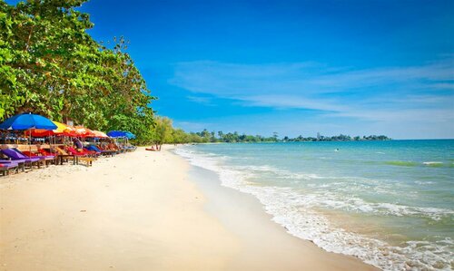 Howard Johnson Plaza by Wyndham Blue Bay Sihanoukville, Забронировать Отель Сиануквиль Национальный парк Реам, рядом с Пляж Independence Beach