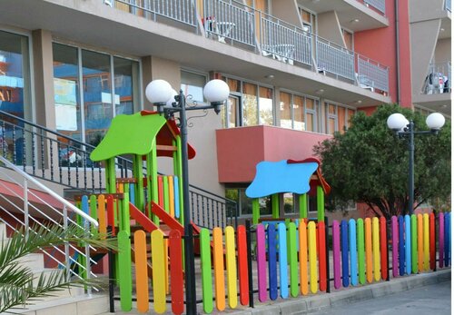 Tia Maria is situated in the southern part of the Sunny Beach Resort, Забронировать Гостевой дом Гостевые дома Солнечного берега, рядом с Royal Beach Mall, Гостевой дом