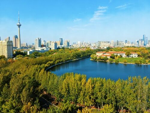 Renaissance Tianjin Lakeview Hotel, Забронировать Отель Отели Тяньцзинь с бассейном, Бассейн