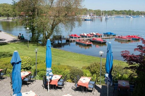 Strand Hotel Garni Diessen, Забронировать Отель Дисен-ам-Аммерзе Starnberg Five Lakes Region