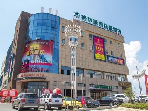 Greentree Inn International Film City Jinshan Rd, Varaa Hotelli Hotellit Suzhou pysäköinnillä, Pysäköinti