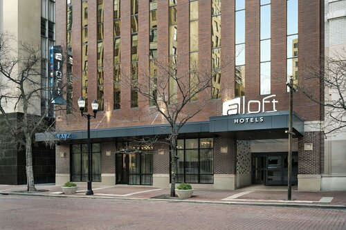 Aloft Indianapolis Downtown, Забронировать Отель Отели Большого Чикаго 3 звезды, 3*