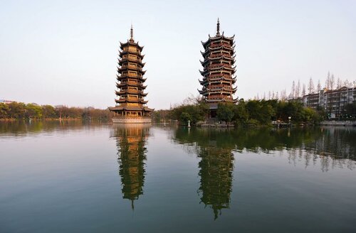 Echarm Hotel Guilin City Center Xiangbi Mountain Scenic Spot, Забронировать Отель Сяншань Гуйлинь, рядом с Guilin Department Store