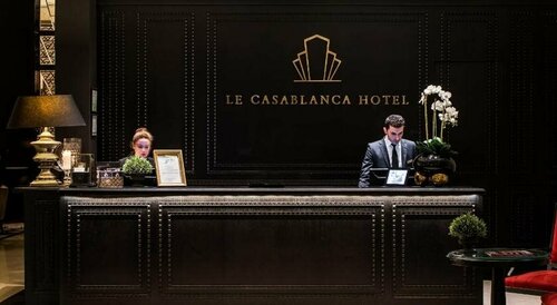 Le Casablanca Hotel, Забронировать Отель Отели Касабланки 5 звезд, рядом с German Chamber of Commerce and Industry of Morocco, 5*