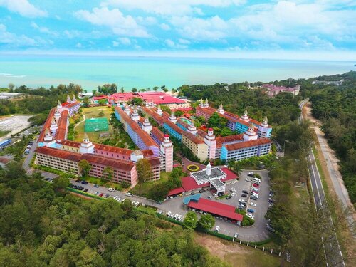 DH Apartments in Lotus Desaru Beach Resort, Prenota Appartamento Hotel a Johor con parcheggio, Parcheggio