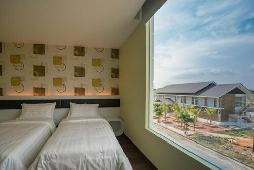 Riverfront Sentral Boutique Hotel, Забронировать Бутик-отель Отели Малакки с парковкой, рядом с Автостанция Melaka Sentral, Парковка
