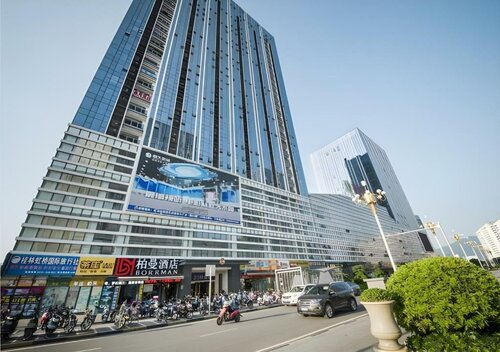 Borrman Hotel Guilin North Railway Station Hengda Square, Забронировать Отель Отели Гуйлинь 3 звезды, рядом с Железнодорожный вокзал Гуйлинь-Северный, 3*