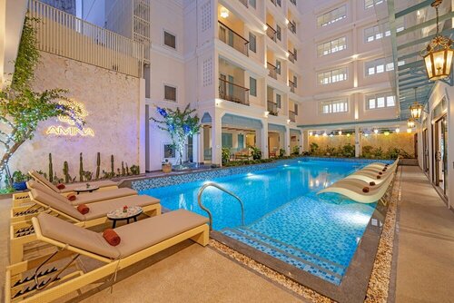 Amina Lantana Hoi An Hotel & Spa, Забронировать Отель Отели Дананга муниципалитета 5 звезд, рядом с Музей изящных искусств Дананга, 5*