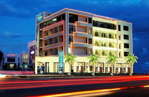 Thanh Binh Trade Union Hotel, Забронировать Отель Отели Дананга муниципалитета с парковкой, рядом с Cao Dai Temple, Парковка