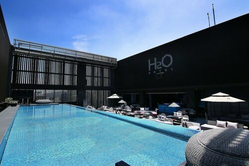 H2O HOTEL, Забронировать Отель Отели Гаосюн с бассейном, Бассейн