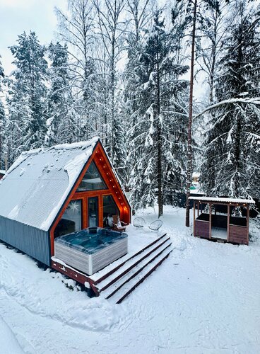 A-frame Friday, Prenota Affittacamere Nuovi hotel a Novgorodsky District