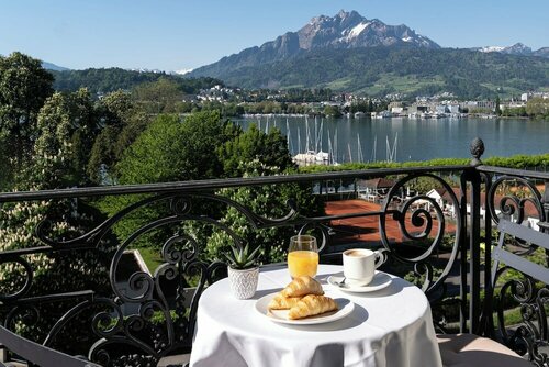 Grand Hotel Europe, Забронировать Отель Отели Люцерна 4 звезды, 4*