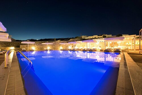 Osom Resort, Забронировать Курортный отель Отели Миконоса с завтраком, Завтраки