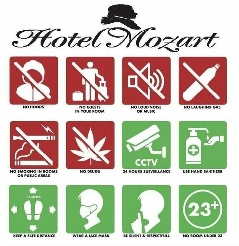 Mozart Hotel, Забронировать Отель Отели Амстердама с парковкой, рядом с Улица П. К. Хофтстрат, Парковка