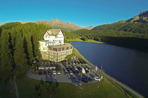 Hotel Waldhaus am See, Забронировать Отель Отели Санкт-Морица с парковкой, Парковка