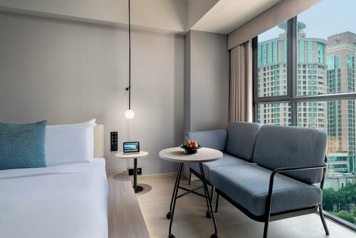 CYBO Station SSAW Shangpin Hotel Luohu Shenzhen, Забронировать Отель Лоху Шэньчжэнь
