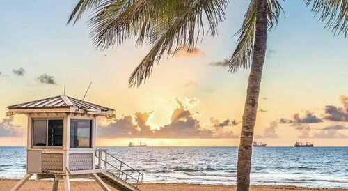 Sibi Beach Hotel, Забронировать Отель Форт-Лодердейл Broward County, рядом с DC Alexander Park