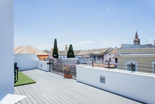 Casa Palacio La Casa Blanca Suites, Забронировать Апарт-отель Отели Провинции Севильи 3 звезды, 3*