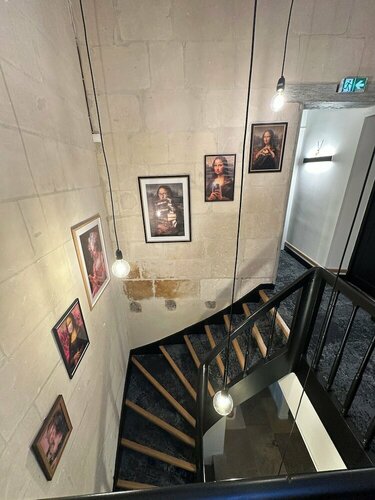 The Originals Boutique, Hôtel Le George , Loches, Забронировать Отель Отели Лош с парковкой, Парковка