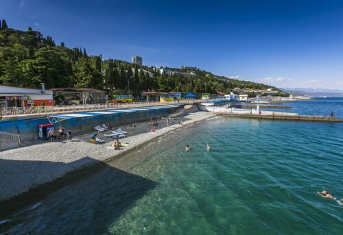 Ателика Горизонт Алушта, Забронировать Отель Отели Крыма с бассейном, Бассейн