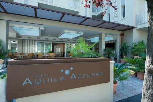 Hotel Aquila Azzurra, Забронировать Отель Отели Римини - центра городов - Римини 3 звезды, 3*