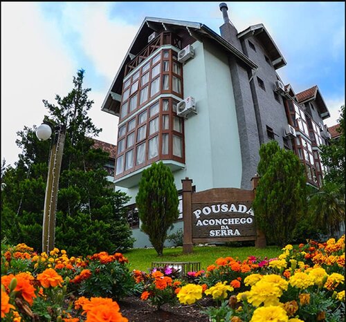 Hotel Aconchego da Serra, Забронировать Отель Отели Риу-Гранди-ду-Сул с парковкой, Парковка