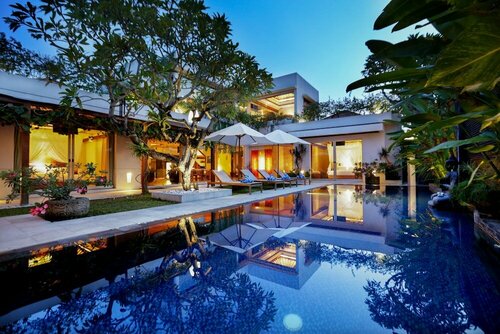 Sunset Paradise Villa Jimbaran 8008, Забронировать Вилла Отели провинции Бали 4 звезды, 4*