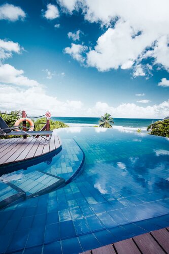 Villas de Jardin, Book Villa Hoteller i Mahe Island med parkering, Parkering