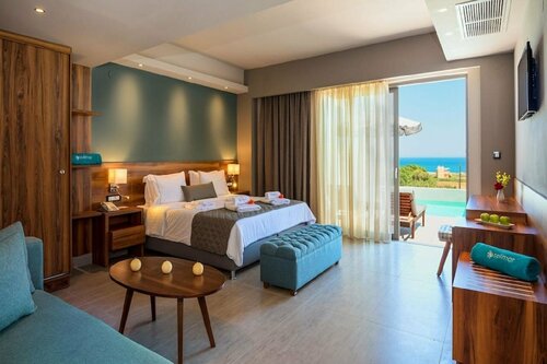Solimar Aquamarine Resort, Забронировать Курортный отель Платаньяс Западный Крит, рядом с Частный Пляж Отеля «Силвер Бич Отель»