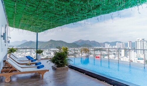 Areca Hotel Nha Trang, Забронировать Отель Бизнес-отели Нячанга, рядом с Khanh Hoa Post Office, 4* 5*