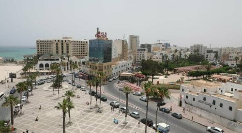 Hotel Nour Justinia, Rezerwuj Hotel Hotele w Sousse z parkingiem, w pobliżu Ribat, Parking