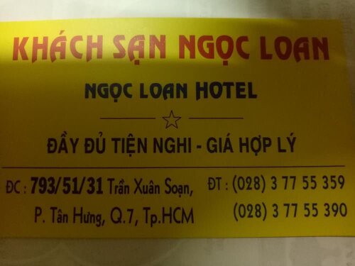 Ngoc Loan Hotel, Забронировать Отель Район 7 провинция Хошимин