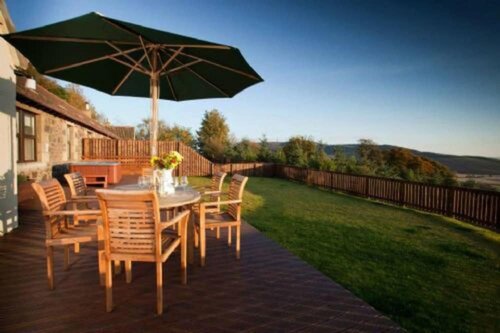 Rowan Tree Cottage with Hot Tub, Забронировать Дом для отпуска Купар Файф