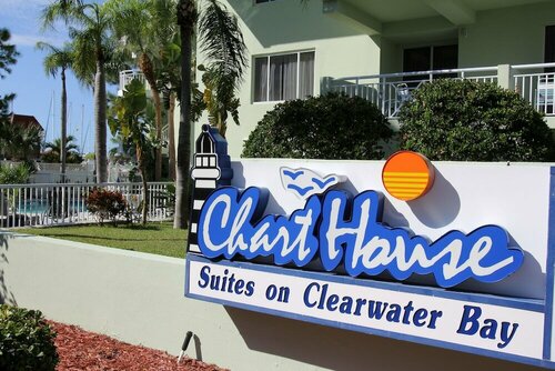 Chart House Suites on Clearwater Bay, Забронировать Отель Клируотер-Бич Clearwater-St Pete Beaches