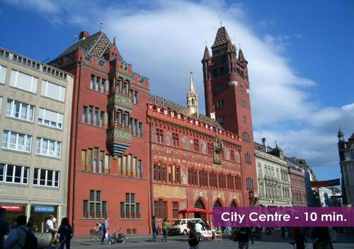 Airport Hotel Basel - Convenient & Friendly, Забронировать Отель St. Johann 
