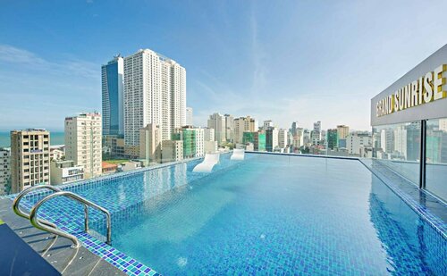 Grand Sunrise Boutique Hotel, Забронировать Бутик-отель Отели Дананга муниципалитета 4 звезды, рядом с Lam Vien Restaurant, 4*