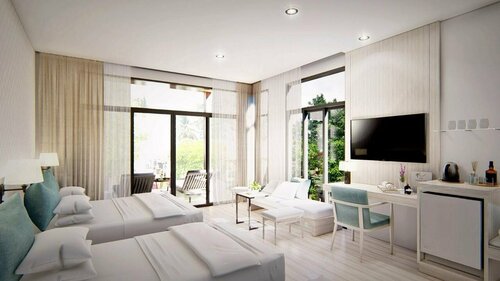 The Briza Beach Resort, Samui - SHA Plus, Забронировать Курортный отель Отели Сурат Тхани с завтраком, Завтраки