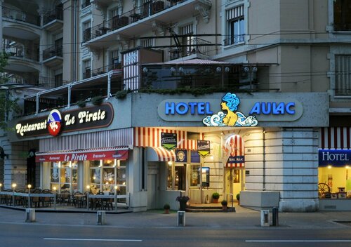 Hotel Aulac, Забронировать Отель Отели Лозанны 3 звезды, рядом с Montelly, 3*