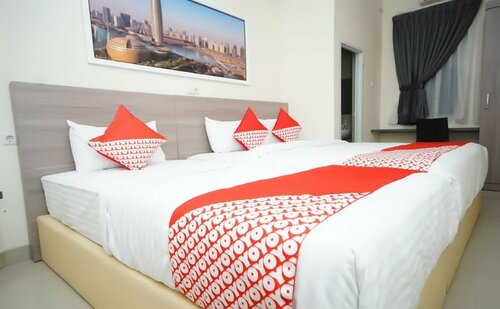 OYO 251 The Maximus Inn Hotel, Book Hotel Hoteller i Palembang med parkering, Parkering