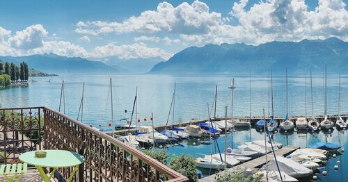 Hotel Le Rivage, Boek Hotel Hotels in Vaud met ontbijt, Ontbijt
