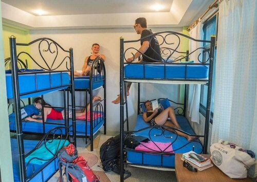 Hacienda Backpackers, Забронировать Отель Отели Ко-Пханган с парковкой, рядом с Пирс Тонг-Сала, Парковка