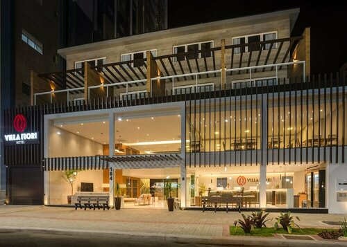 Hotel Villa Fiori, Забронировать Отель Отели Посус-ди-Калдас с парковкой, Парковка