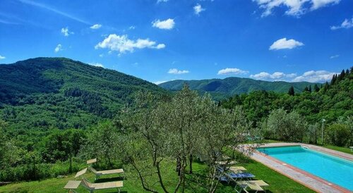 Villa Fabbroni, Book Villa Hoteller i Chianti med pool, Swimmingpool