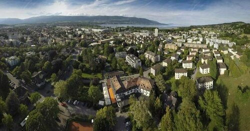 Hôtel La Prairie, Swiss Bike Hotels, Buchen Sie Hotel Genfer See Hotels mit Mahlzeiten, Halb-/Vollpension